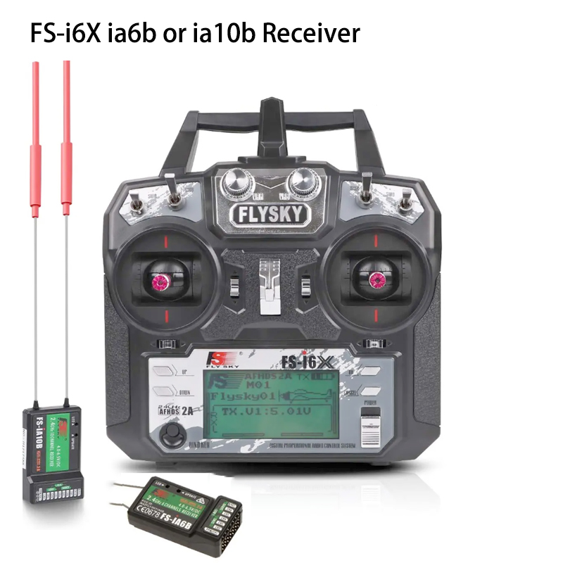 Drone Racing Transmitter - FLYSKY FS-i6x 2.4G 6/10CH AFHDS 2A