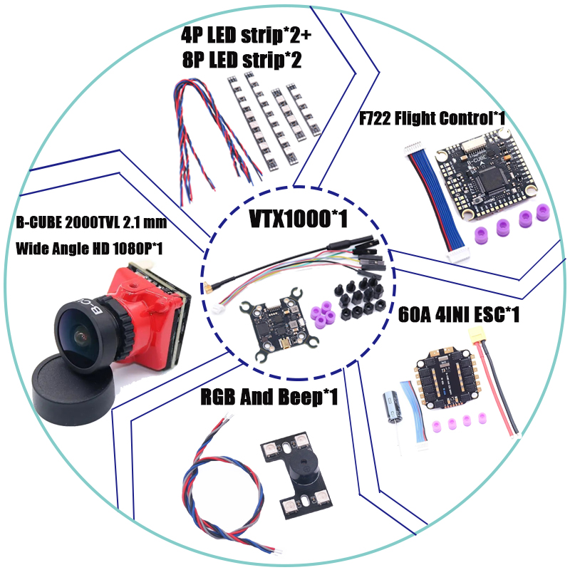 RCtoSky F4V3S PLUS F722 F745 H - Drone Racing Flight Controller 리뷰 및 가격