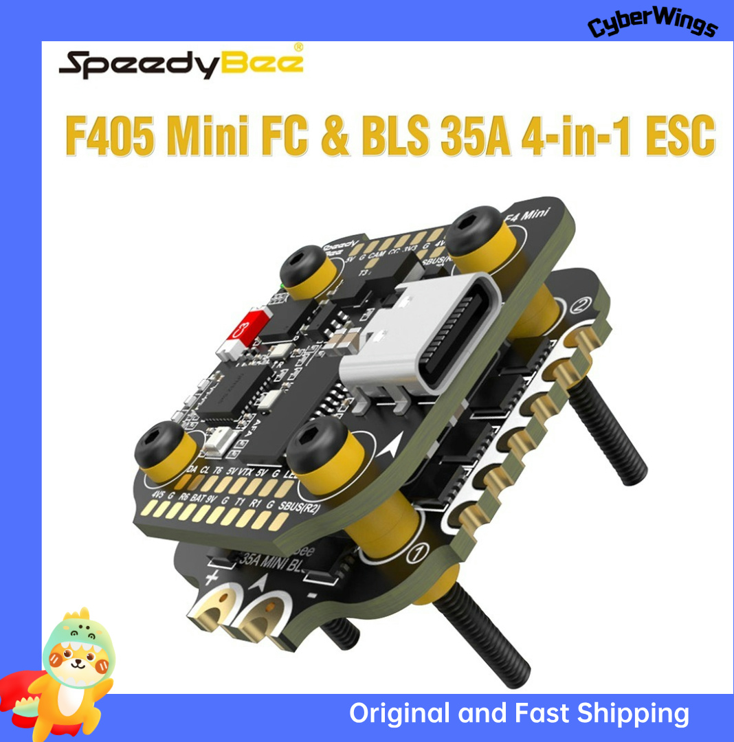 SpeedyBee F405 미니 플라이트 컨트롤러 스택 - Drone Racing Flight Controller 리뷰 및 가격