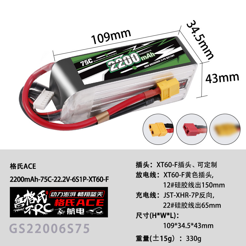 NEW Gens ACE 22.2V 리포 배터리 2200 - Drone Racing Battery 리뷰 및 가격